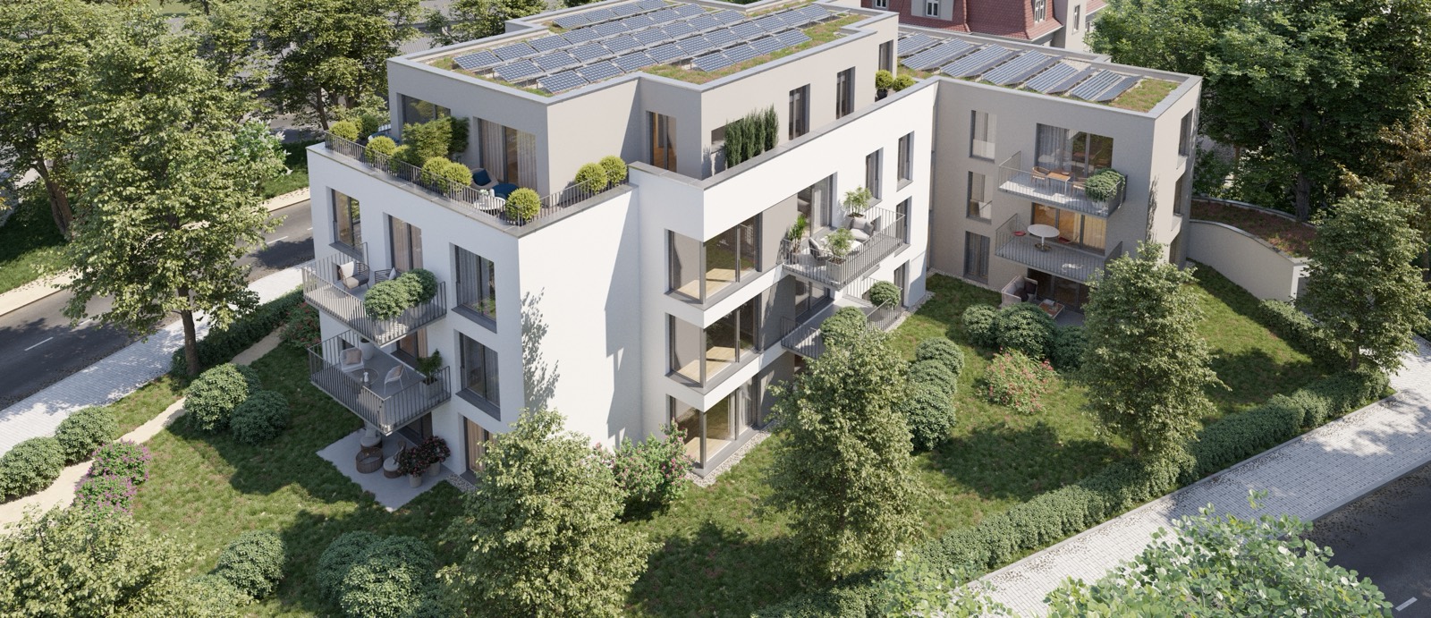 Schillerhöfe 1. BA Coswig bei Dresden – 17 QNG-zertifizierte Neubauwohnungen